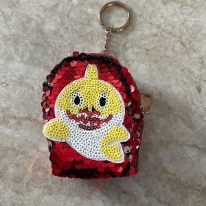 Baby Shark Sequined Mini Backpack